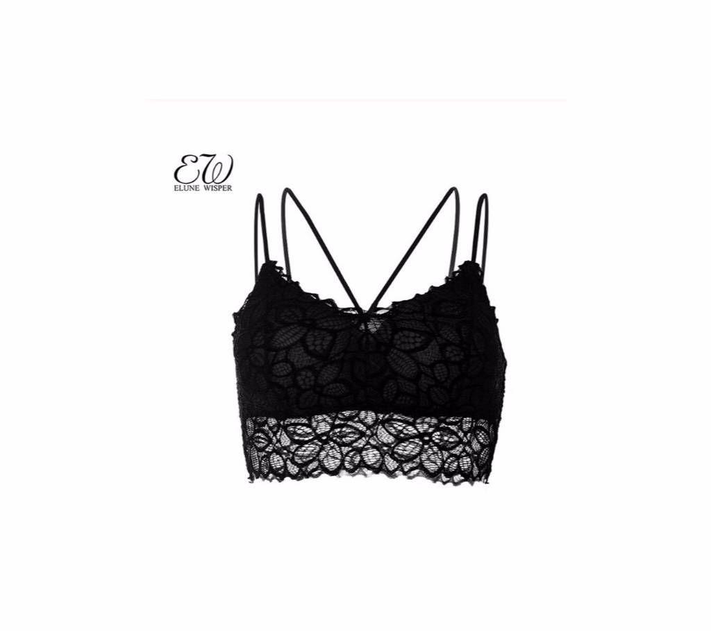 Hot Sexy Women's Wire Free Lace Bralettes Sexy Push Up Bra