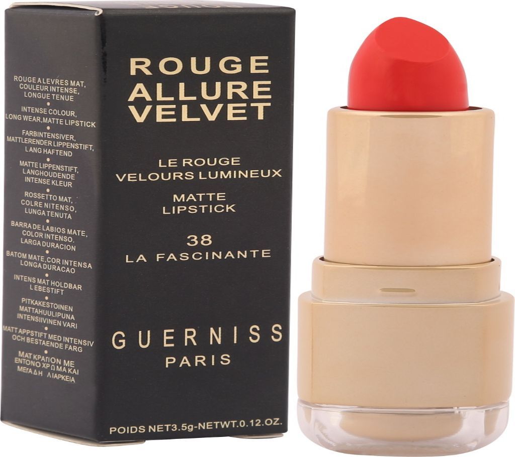 Guerniss Velvet Matte Lipstic (France)