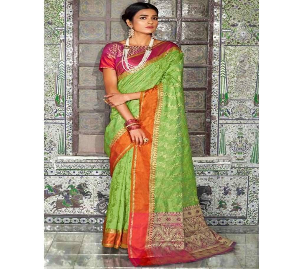 Handloom Weaving Silk Sharee