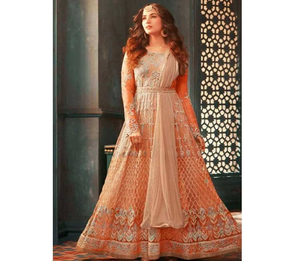 Soft Georgette Embroidery Three Piece (Copy)