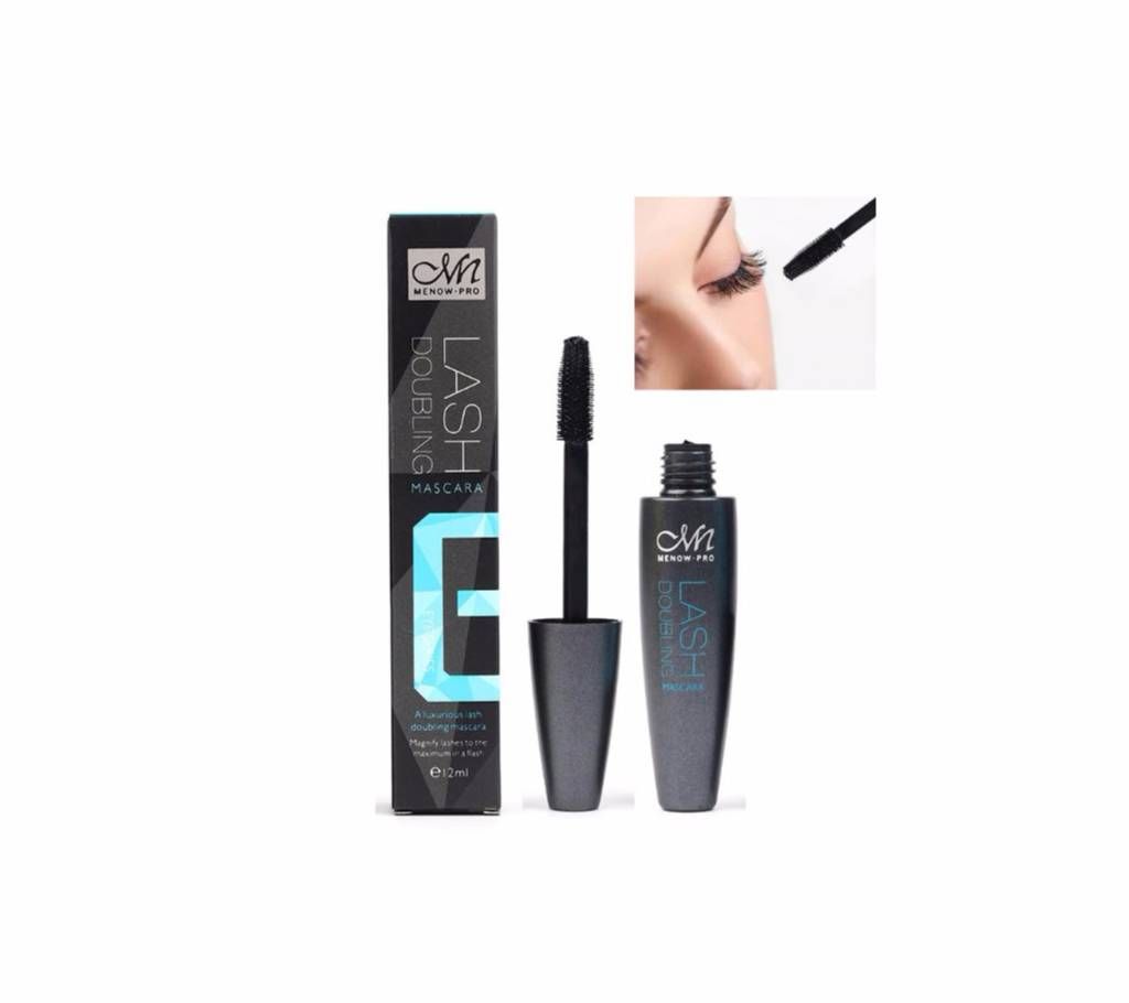 Menow doubling lash waterproof Mascara thick curling extension