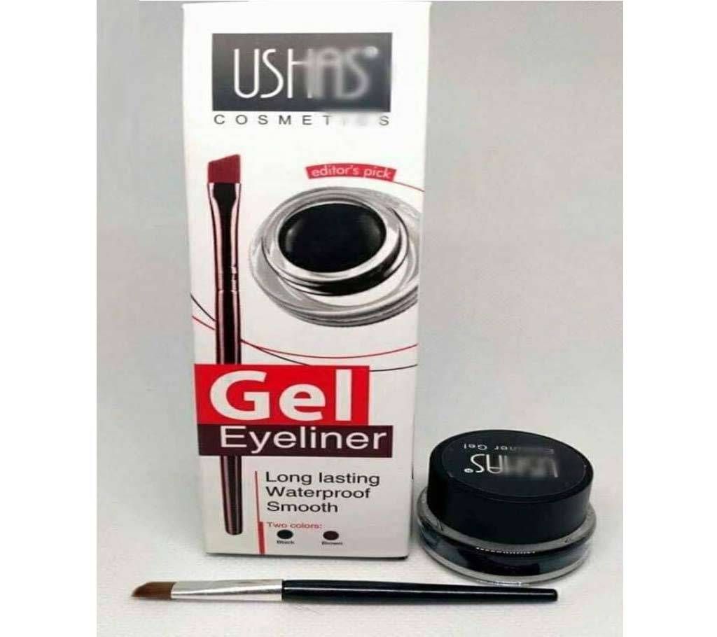 USHAS Thick Black Matte Eyeliner-3.3g-UK