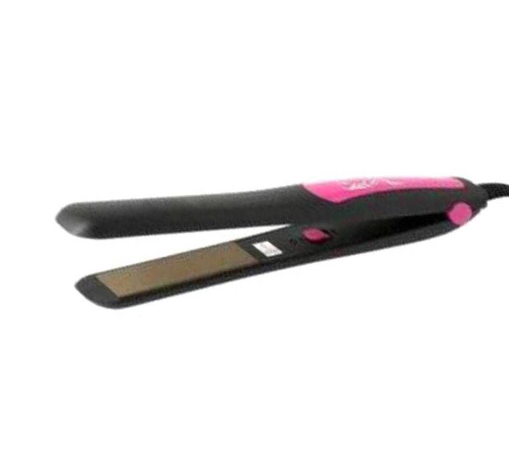 Professional Hair Straightner  Black and Pink