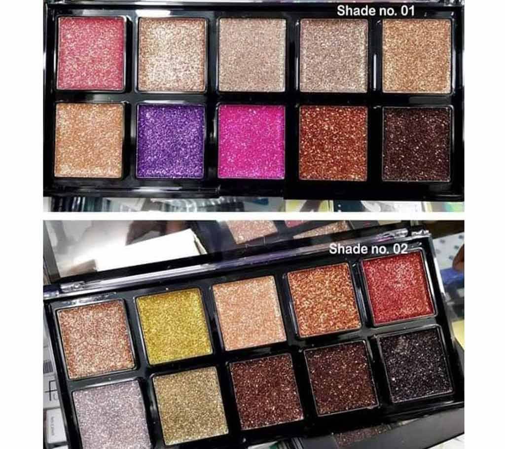 Huda Beauty Glitter Eye -Shadow Palate-19.7g-UK