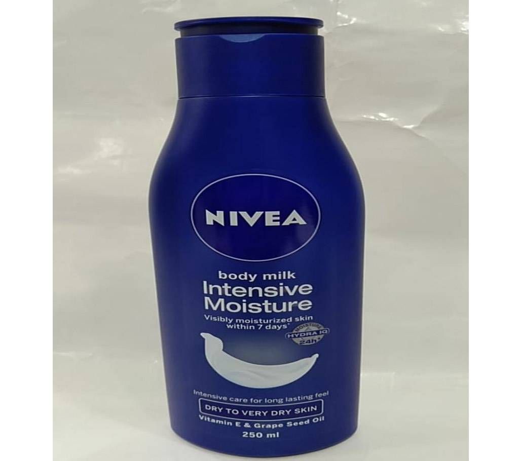 Nivea intensive mosture Nourishing Body Milk Lotion 250 ml india