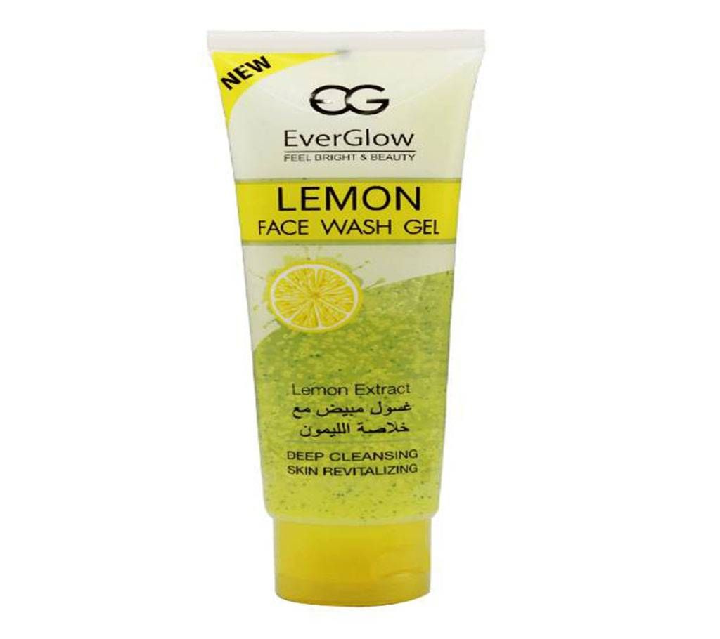 EVERGLOW LEMON FACE WASH 100 ML-Korea 