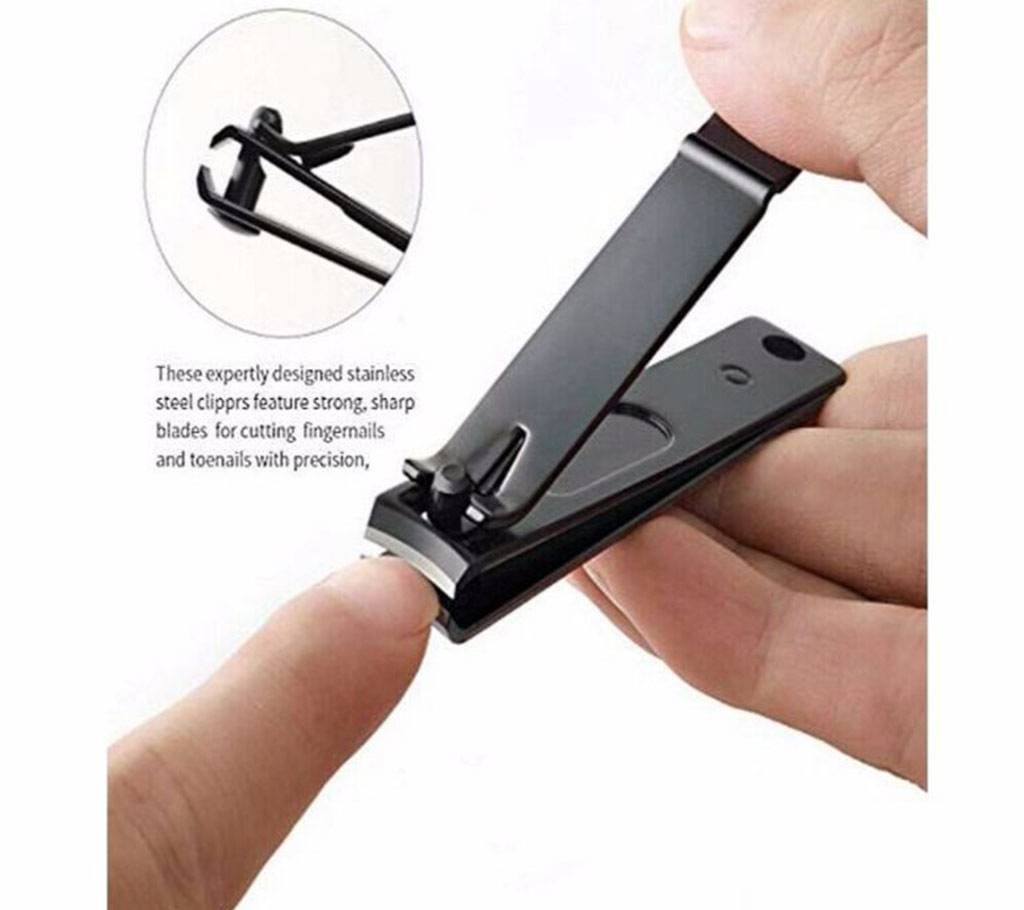 Black Stainless Steel  Professional Nail Cutter