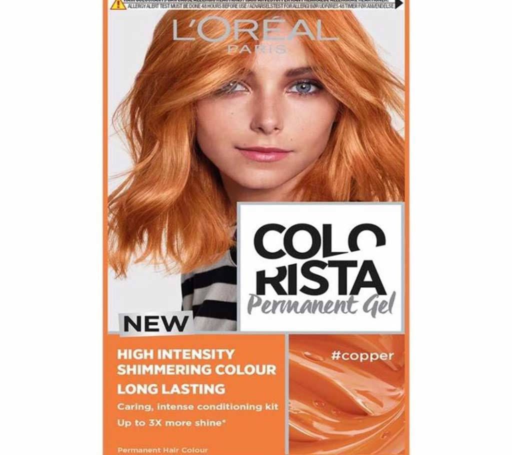 LOreal paris Colorista Permanent gel  copper-8.22 Oz-France