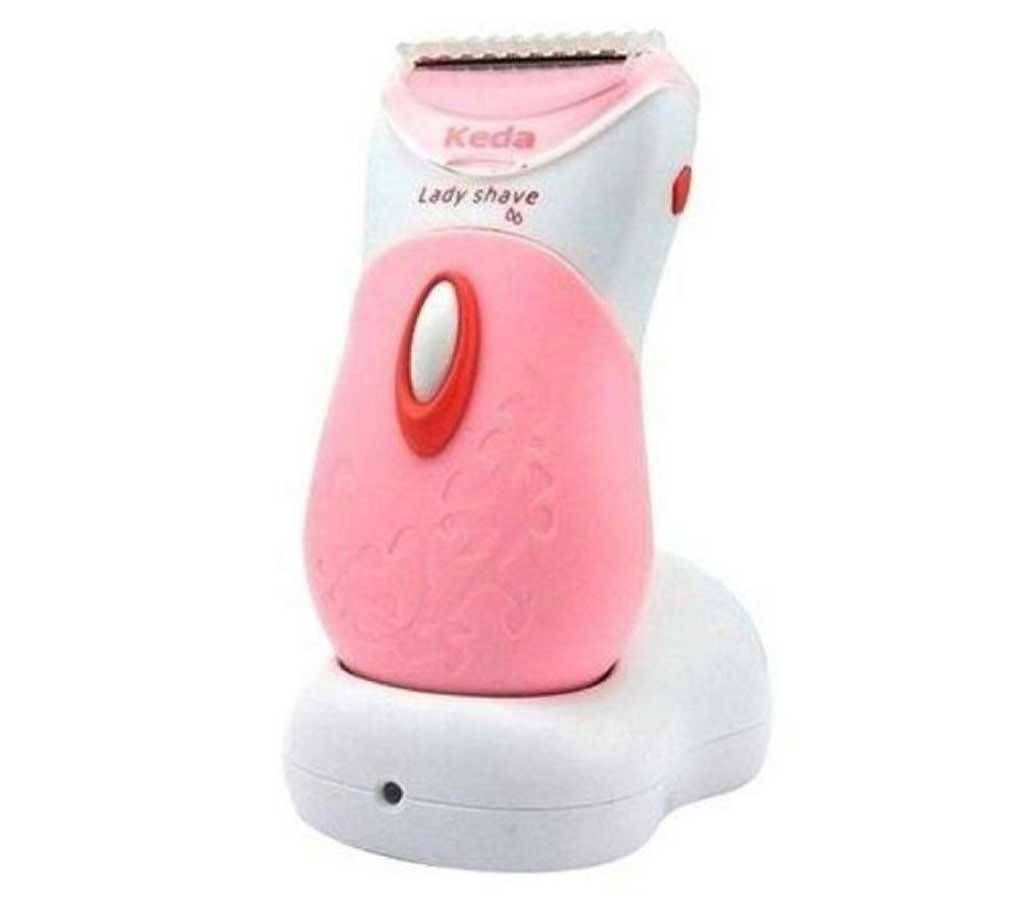 KM-187 Electric Lady Shaver Trimmer For Women - Pink