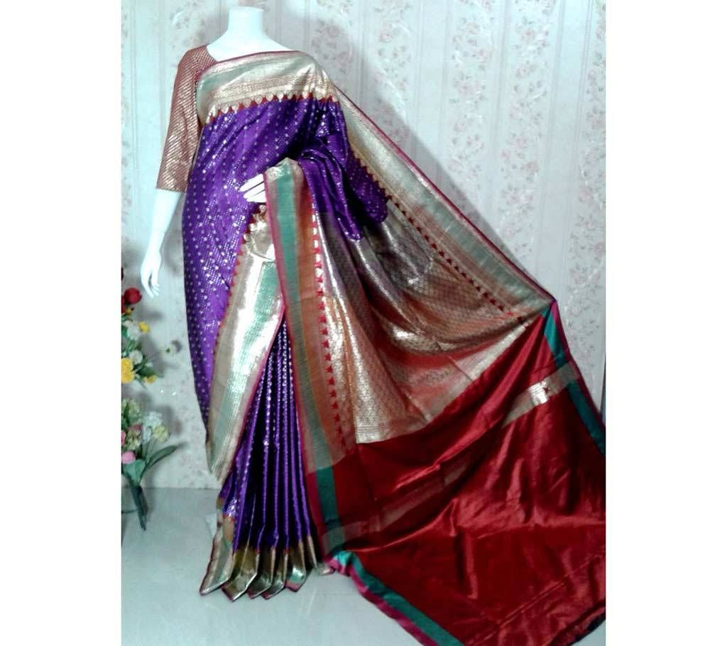Benaroshi Silk katan Sharee
