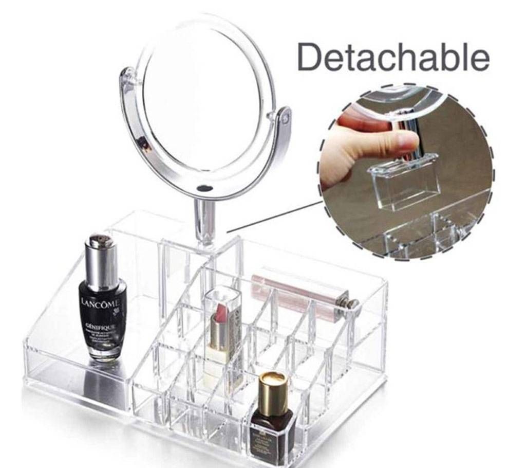 Acrylic Cosmetic Organizer (Mirror)