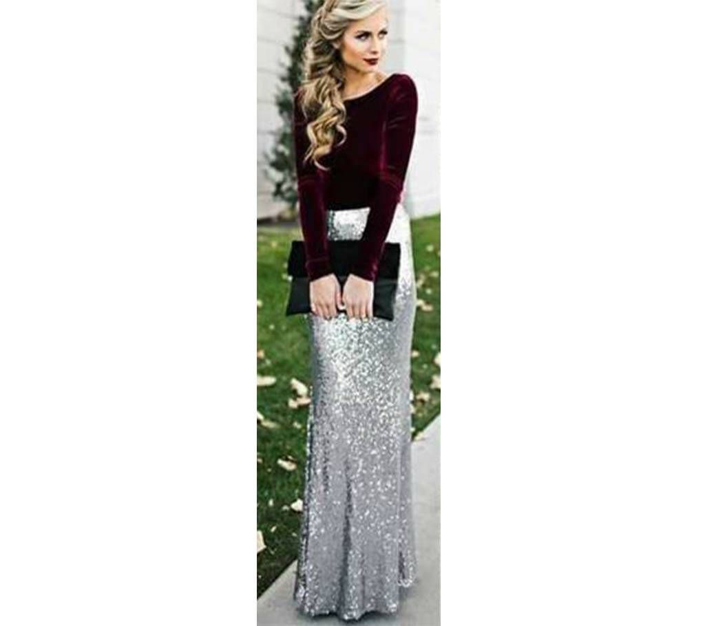 Unstitched Party Gown