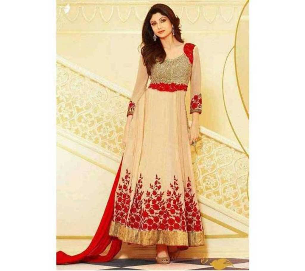 Semistitched Georgette Three piece (copy)