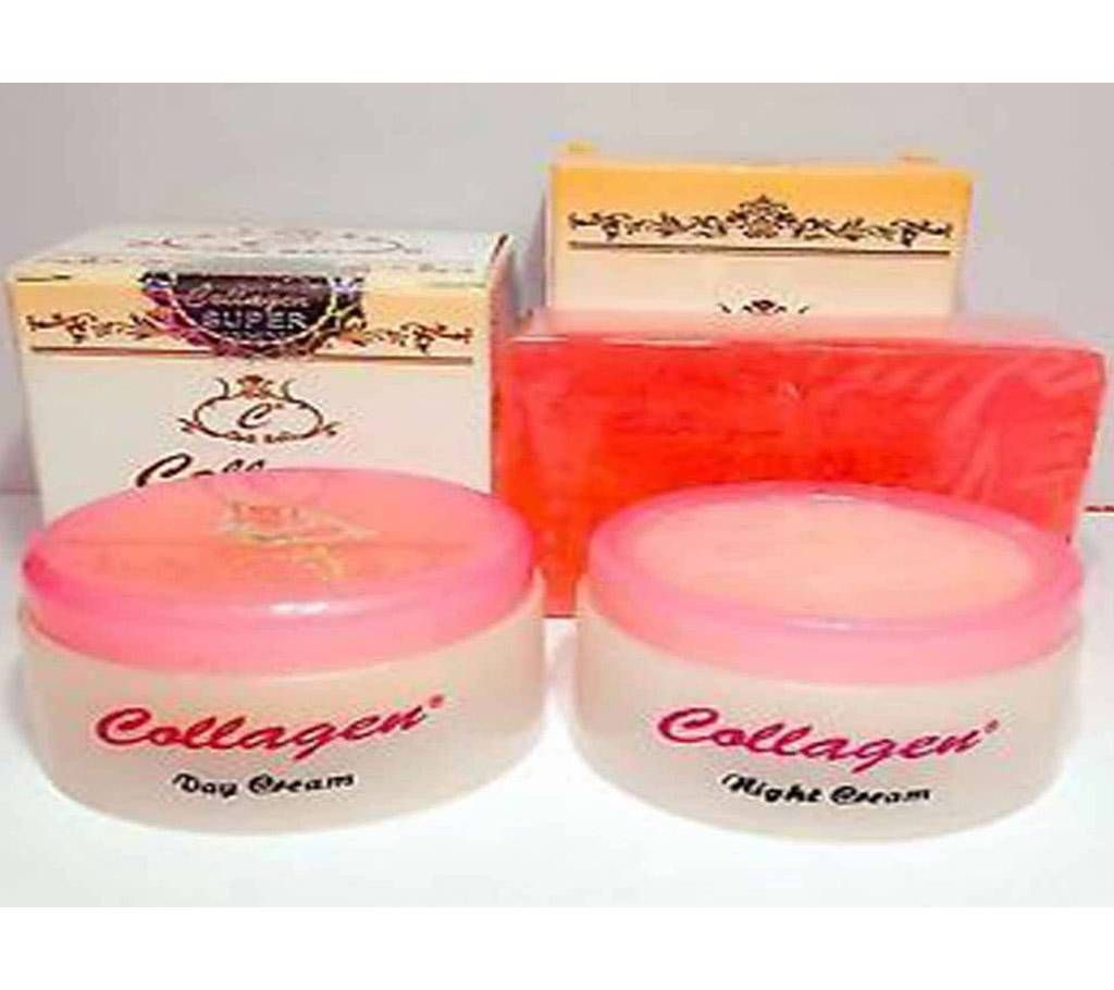 Collagen Beauty Soap & Cream Set - Indonesia