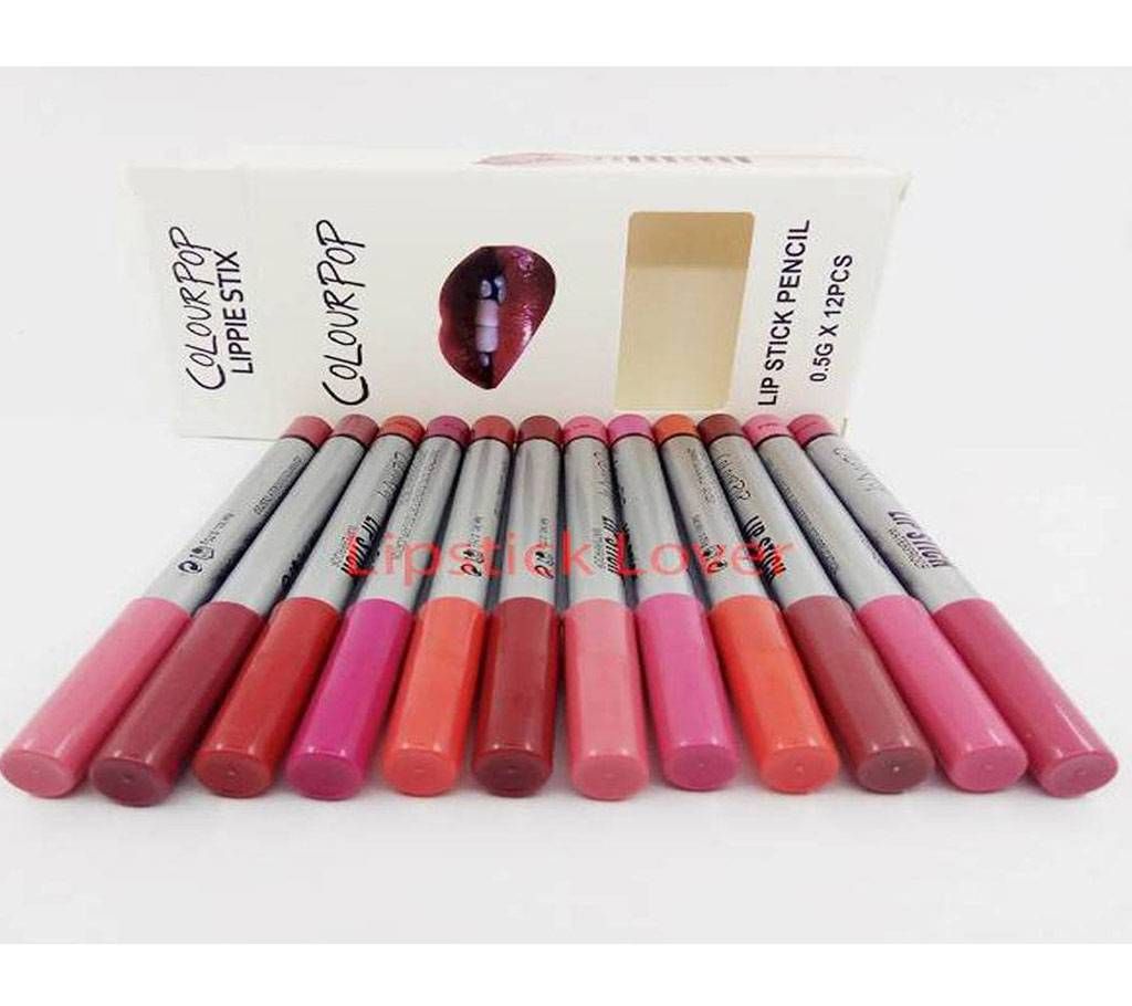 COLOR POP Lipstick 12 Piece (CHINA)