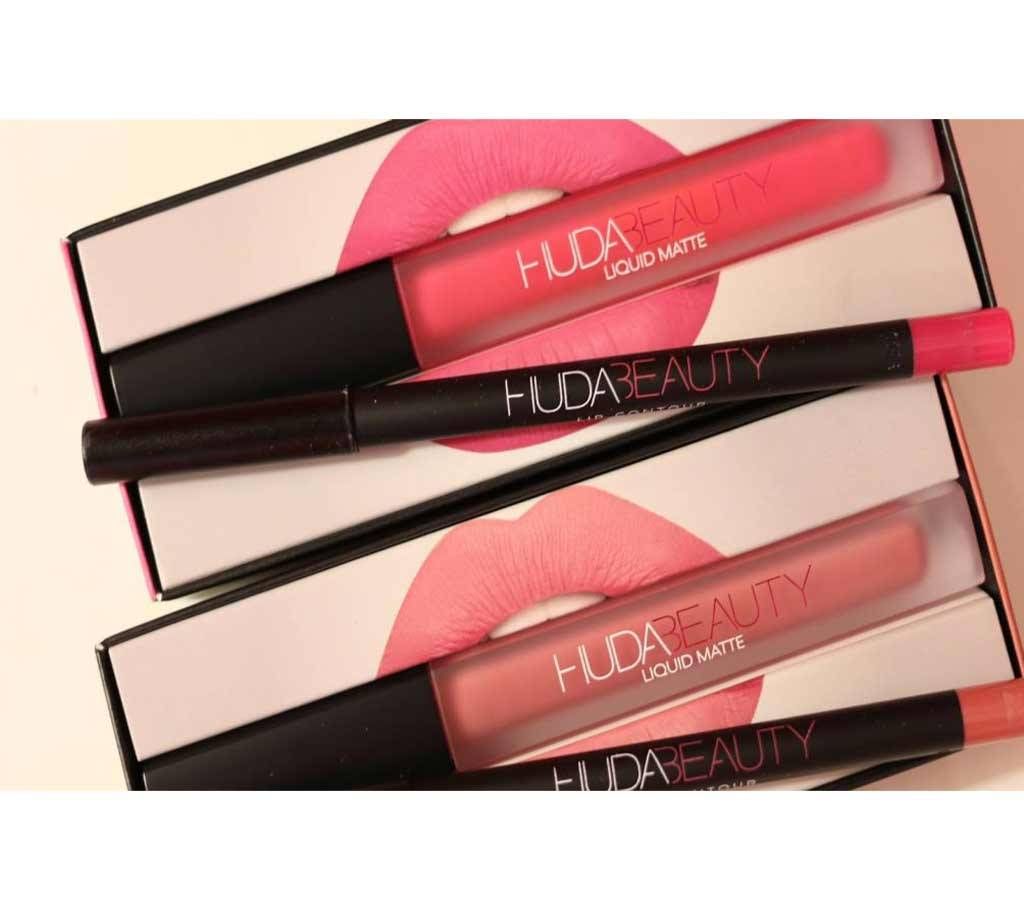 Huda Beauty lipstick and lip liner Dubai 