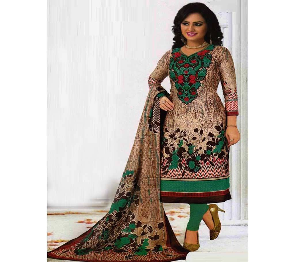 Unstitched Salwar Kamiz Super Delax Lawn