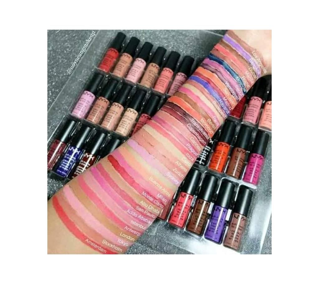 NYX liquid lipstick 36 ps USA