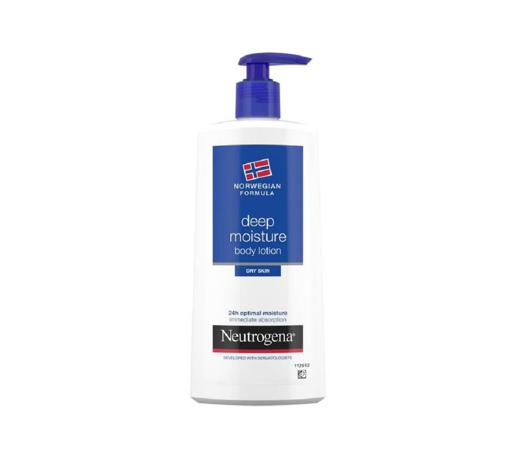 Neutrogena Deep Moisture Body Lotion Dry & Sensitive 400ml Uk