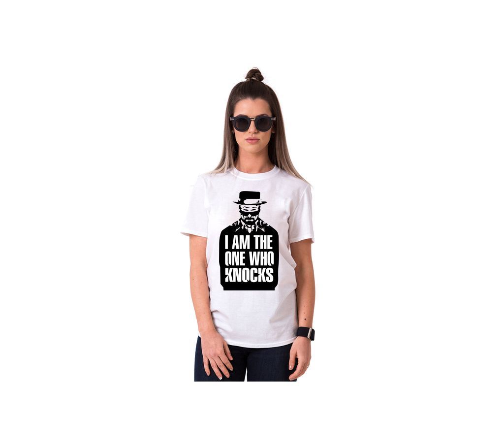 Knocks Ladies Half Sleeve Cotton T-Shirt