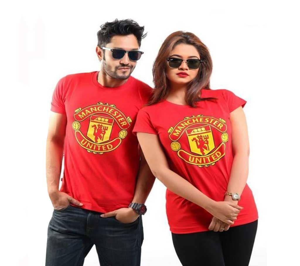 MANCHESTER UNITED COUPLE T-SHIRT