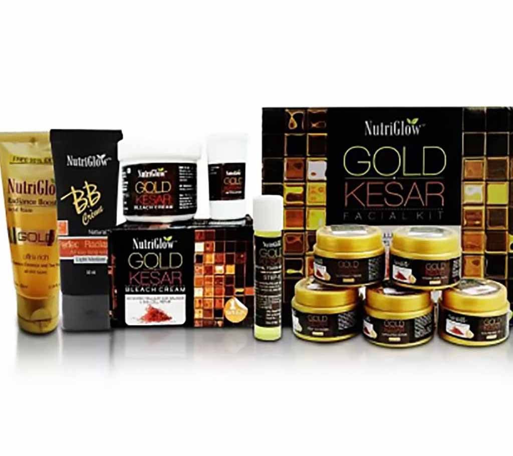 NutriGlow Gold Kesar face care kit -India-400gm