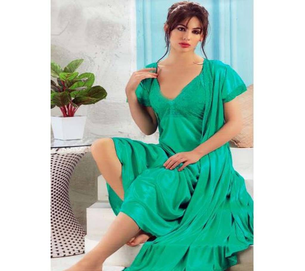 Two Part Nighty-2149 Green (Jungle)