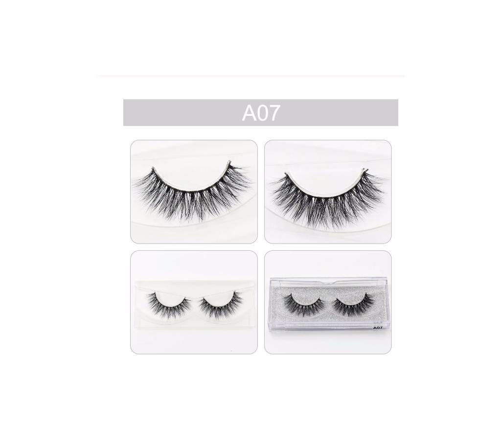 1pairs/2pcs 3D natural long false eyelashes