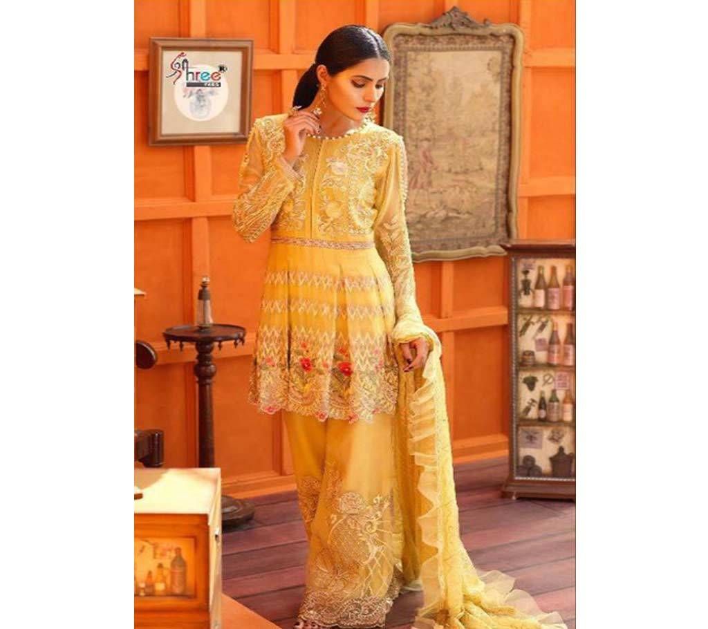 Unstitched Shree Fab Launching Zara
