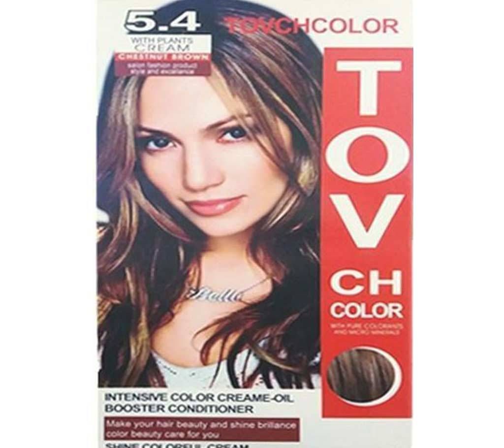 TOVCH  Hair Colour -SHADE 5.4 - CHISINVI BROWN-60ml-China 