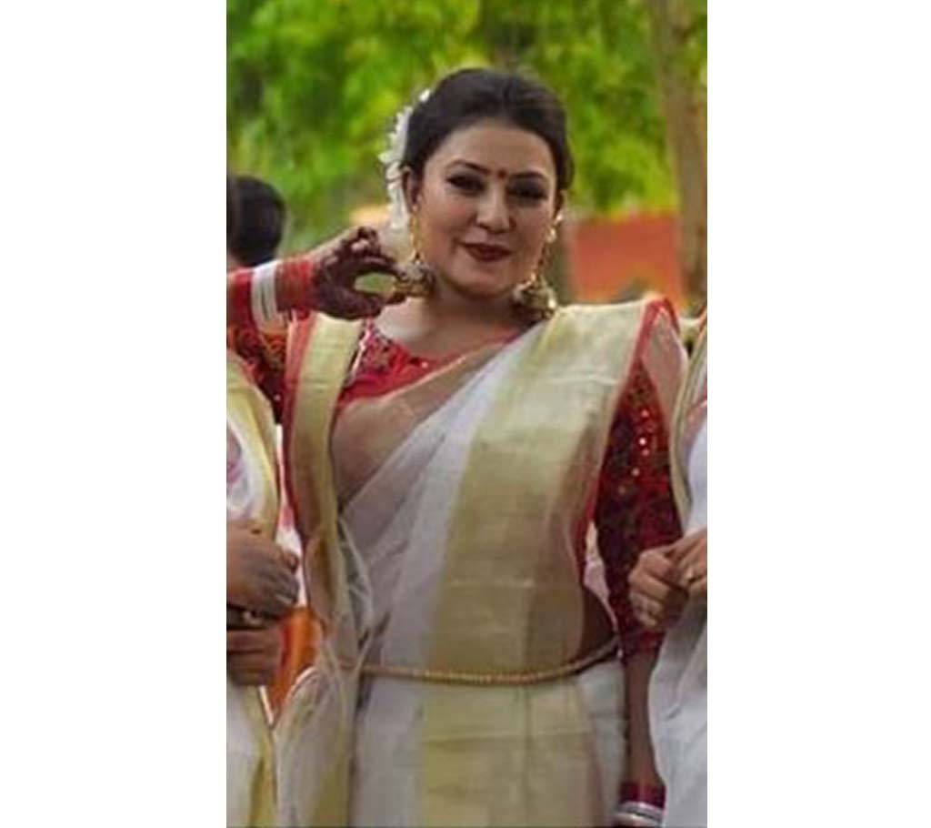 Weightless Jorjet Saree for Women