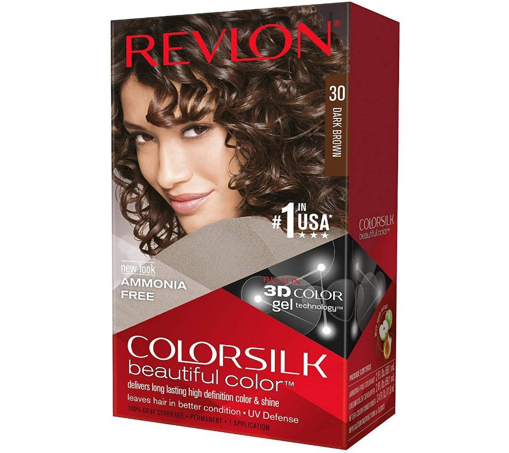 Revlon Dark Brown Hair Color 120 Ml Usa 