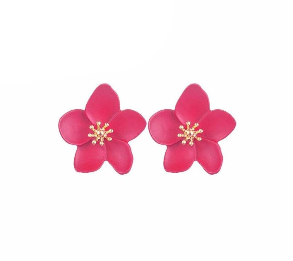 Simple Flower Stud Earrings for Women