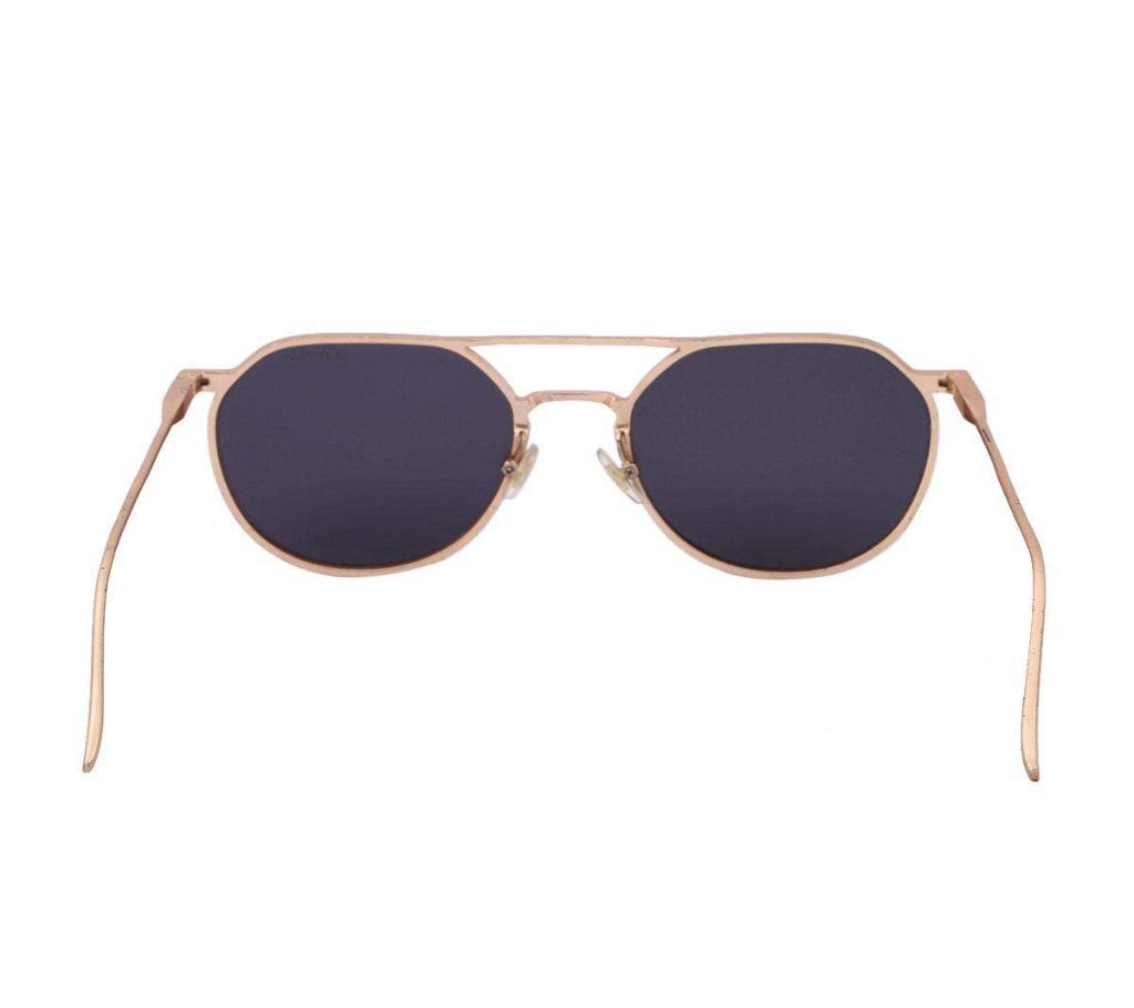 Gold-Full metal frame Sunglass For Men