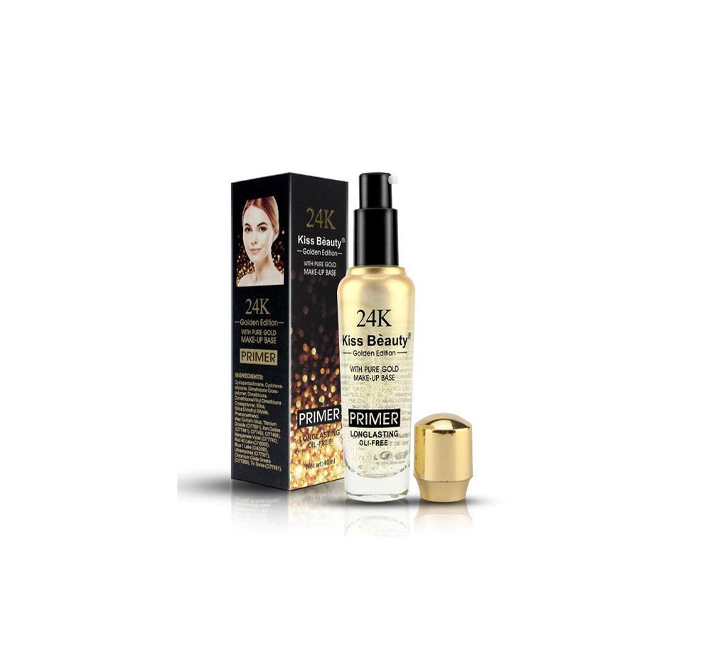 kiss beauty 24K Gold Matte Primer - 40ml
