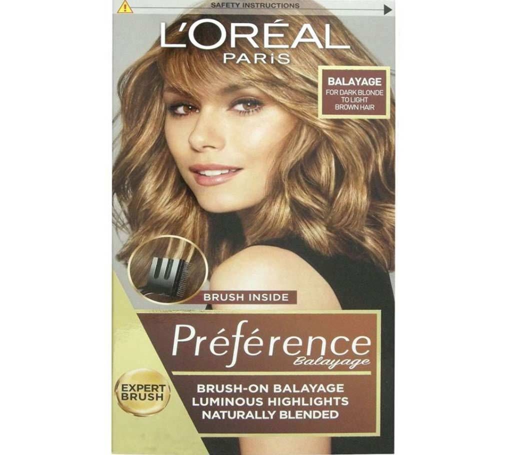 Original LOreal paris Balayage For Dark Blonde to Light Brown Hair-8.22oz-France