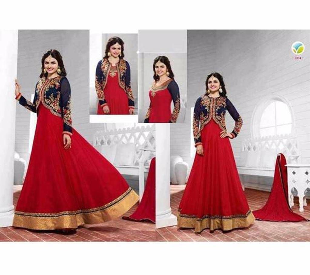 Indian Unstitched Replica Georgette Three-piece 