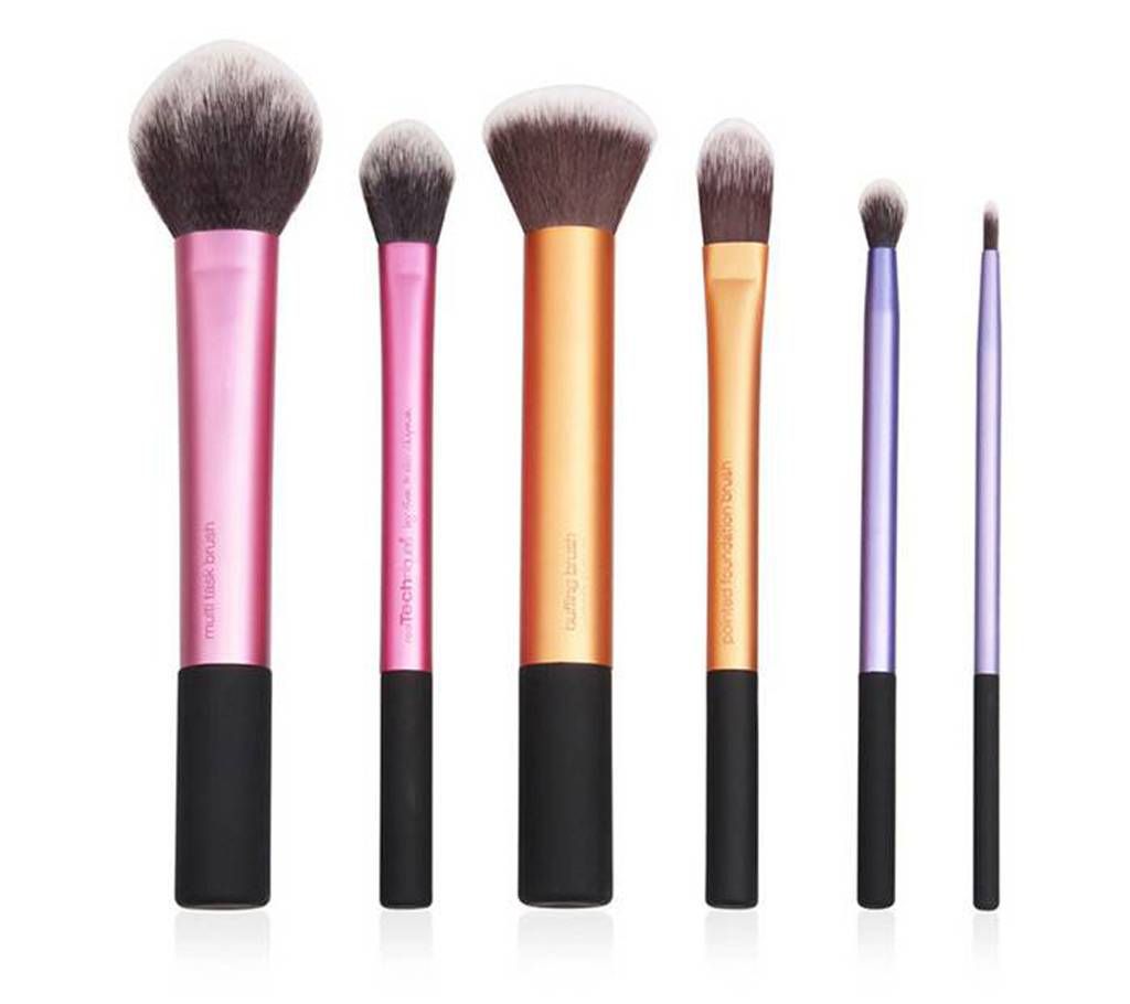 Real Techniques 6 Pcs Makeup Brush Set