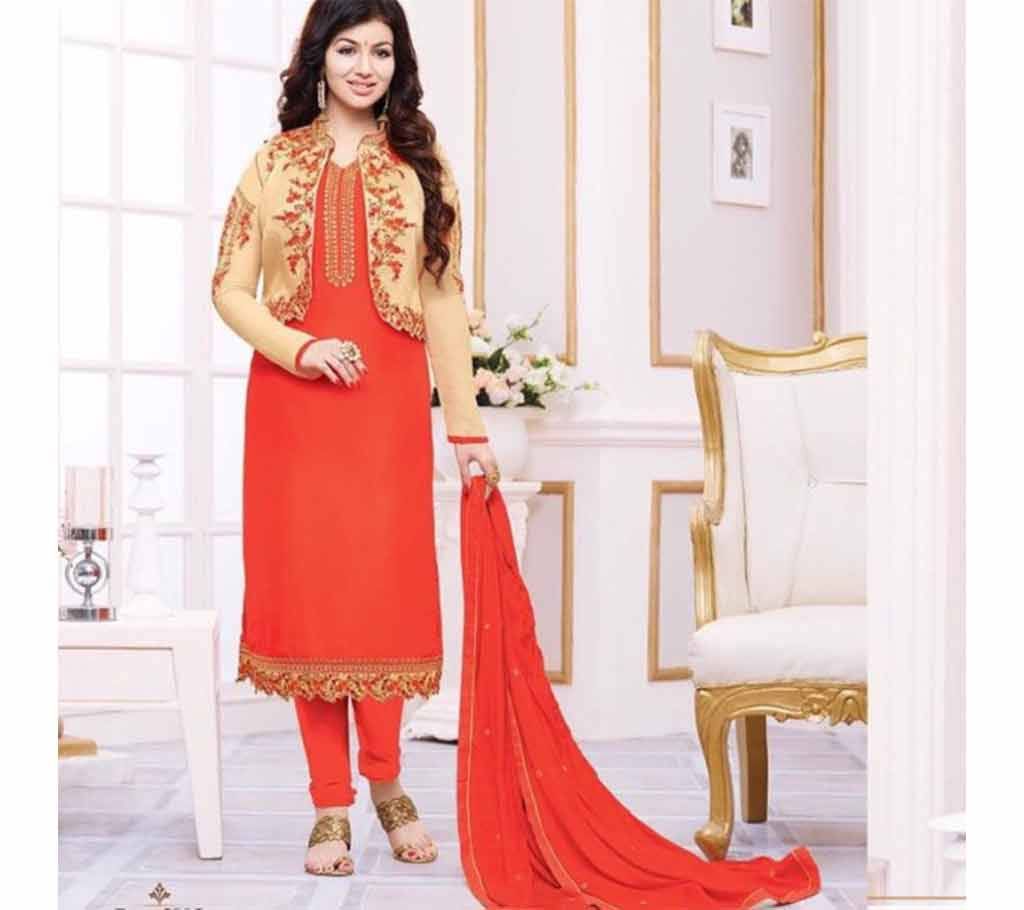 unstitched Georgette Indian salwar suit 