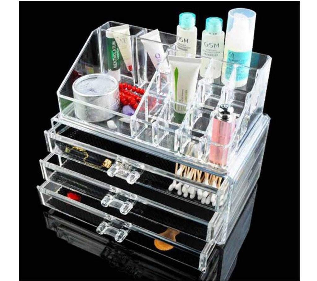 Cosmetics Organizer For Home Use 3 Drawers