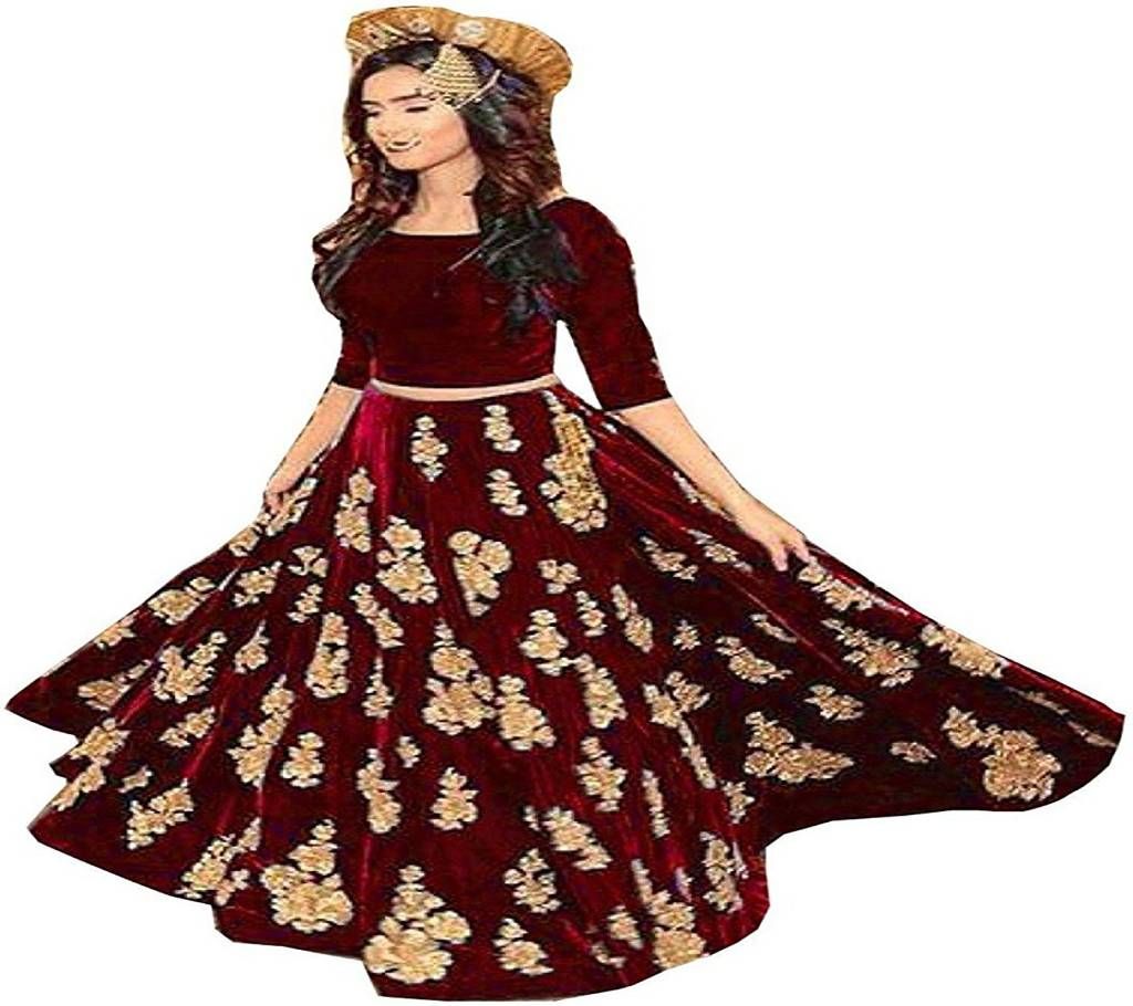 Choli Lehenga For Women Party Wear - Copy