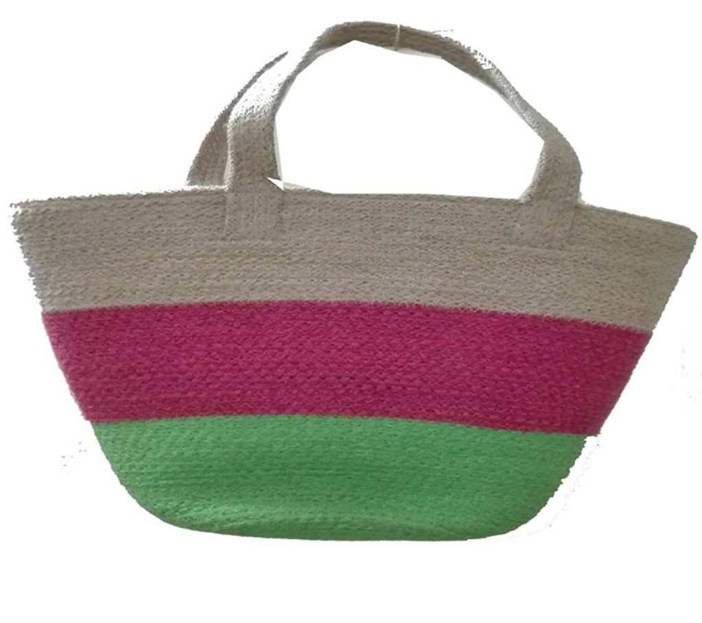Extra Handle Jute Fashion Bag