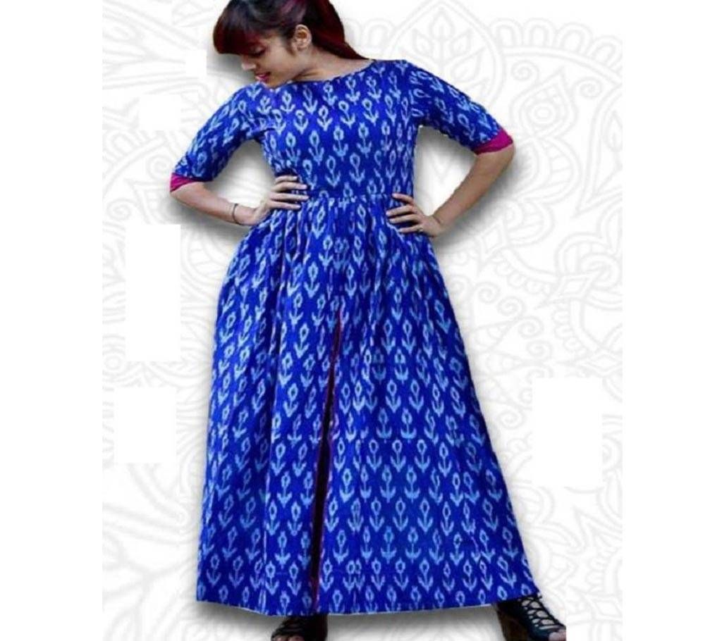  Fully Stitched Calico Voile With Screen Printed Kurti
