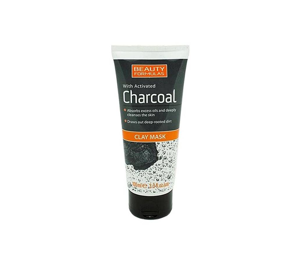 The Body Shop Beauty Formula Charcoal Clay Mask 100ml - UK