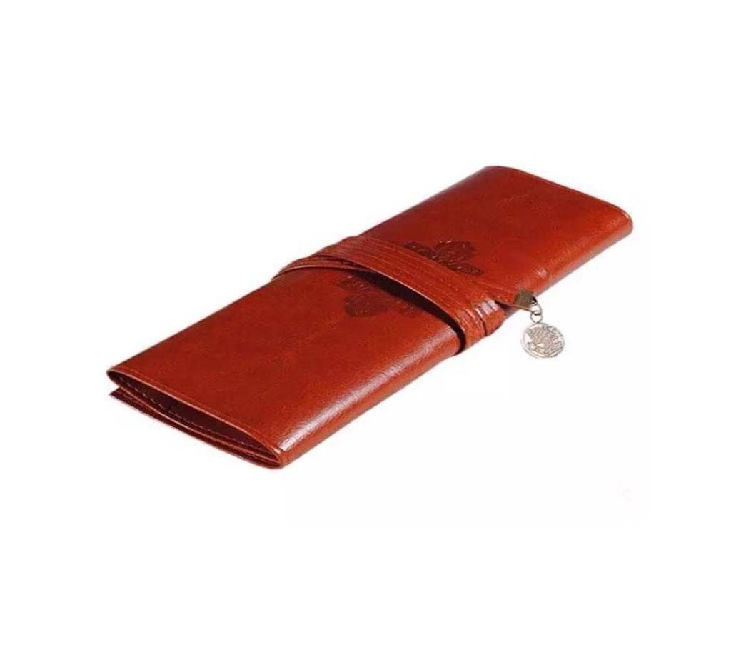 Vintage Retro PU leather Makeup Pouch