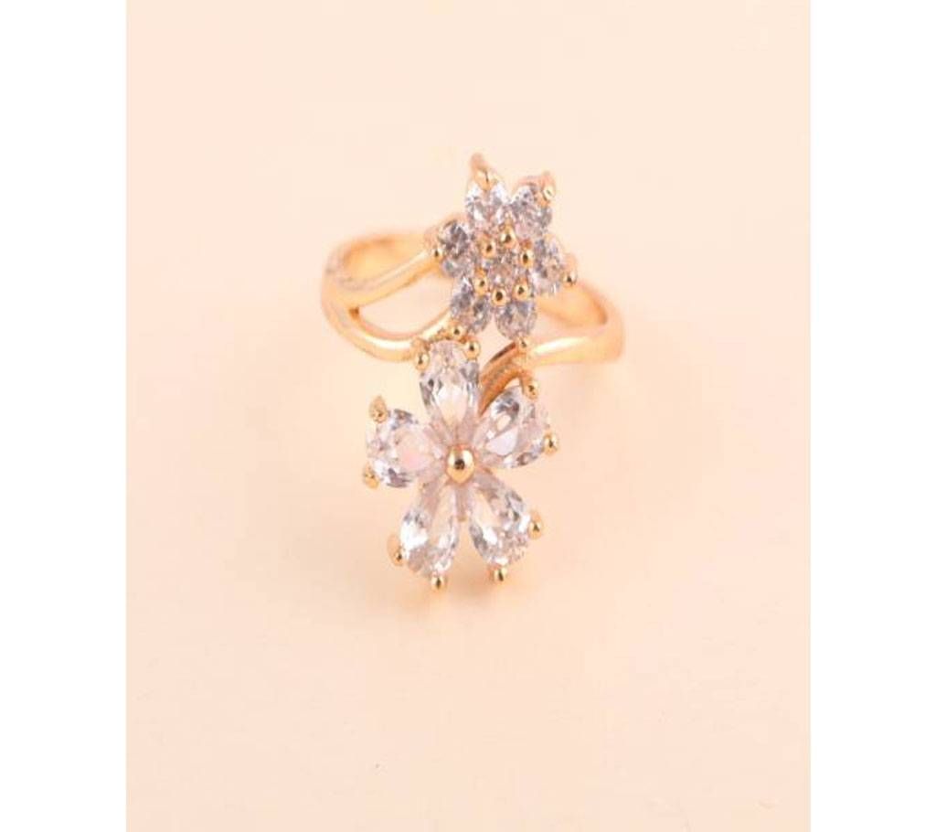 american diamond cut finger ring-651