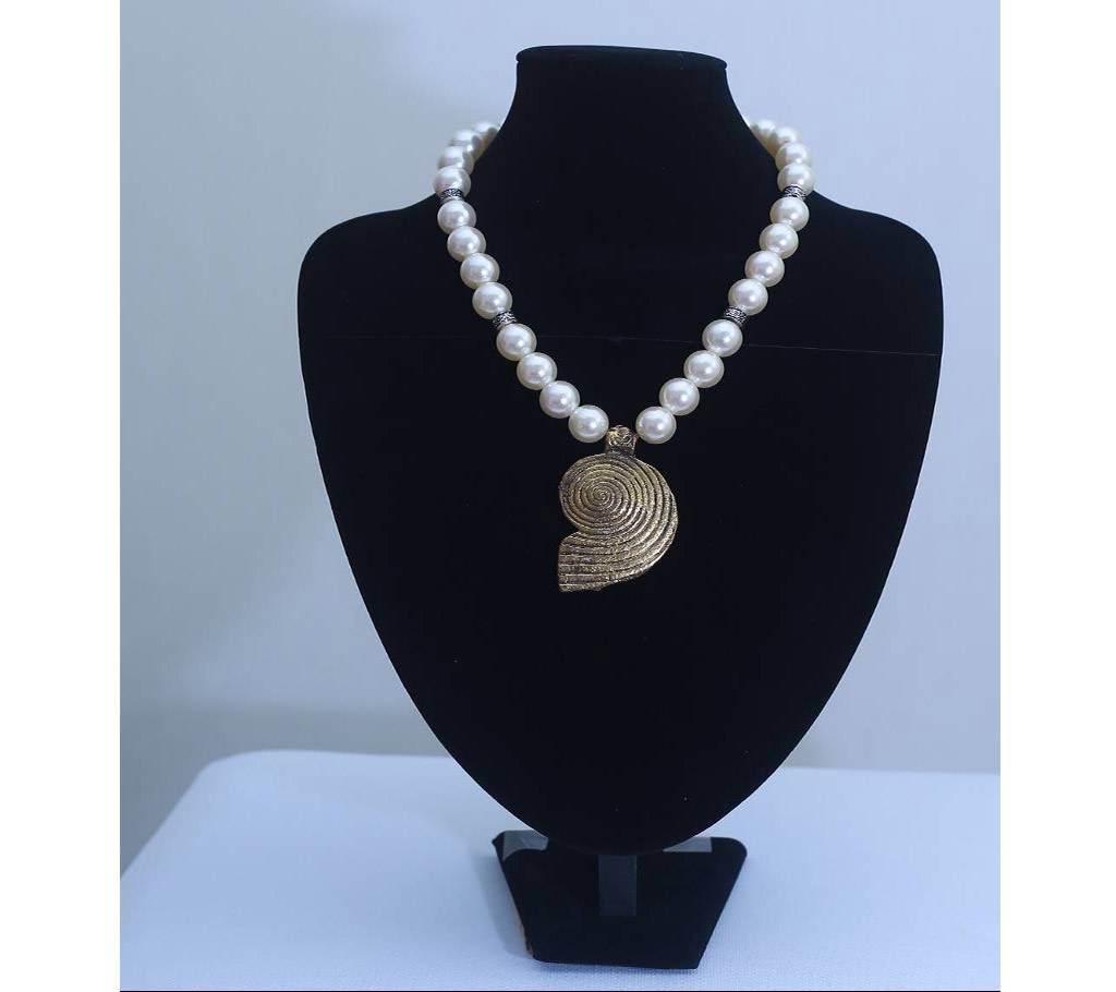 Big Off-White Pearl & amp Antique Locket