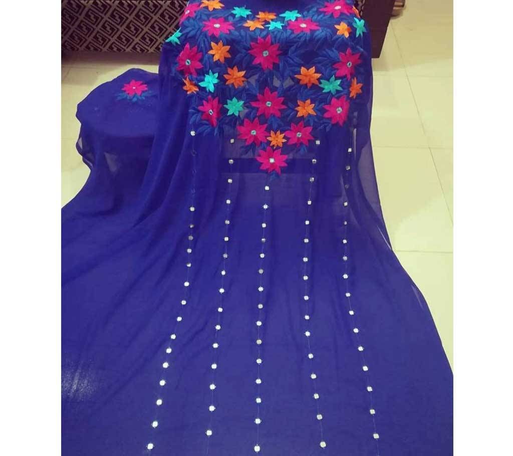 Weightless Georgette & Embroidery Single Piece Kurti  