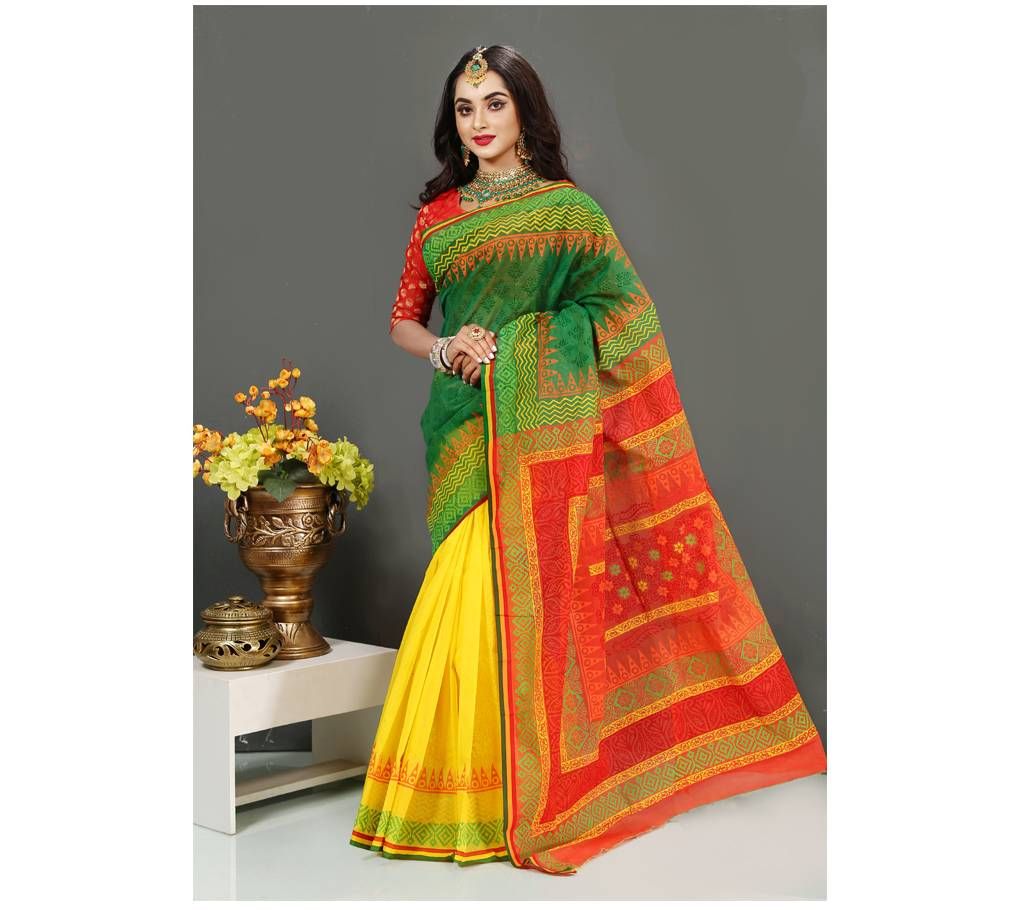 3 shaded andy silk saree
