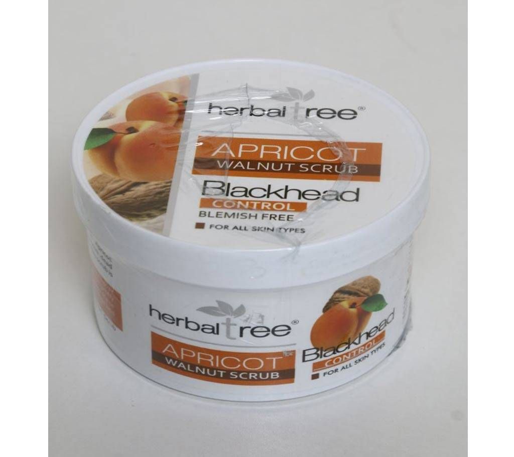 Herbal tree APRICOT WALNUT SCRUB 474 gms Indian 